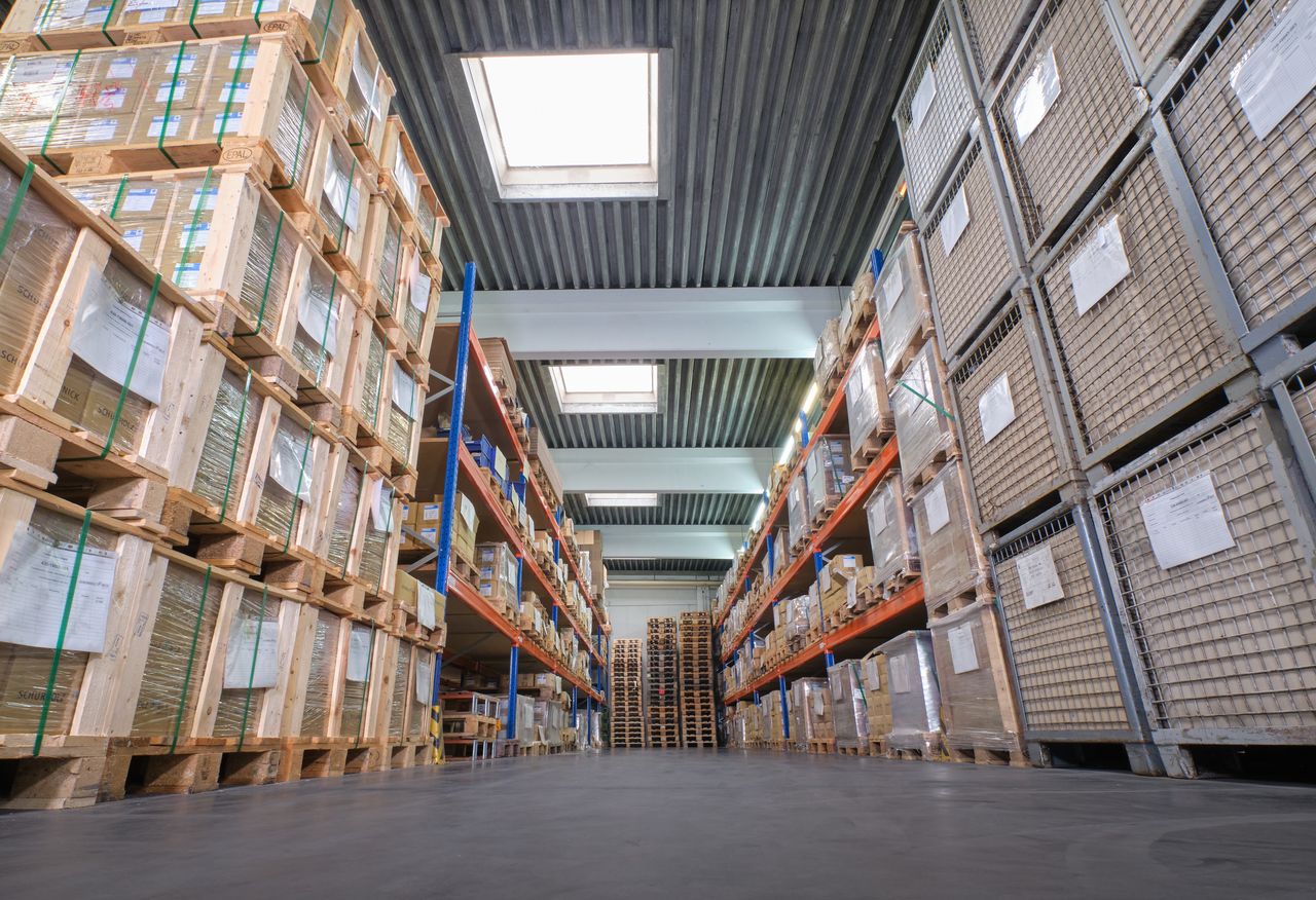 A warehouse of Schürholz and Nick